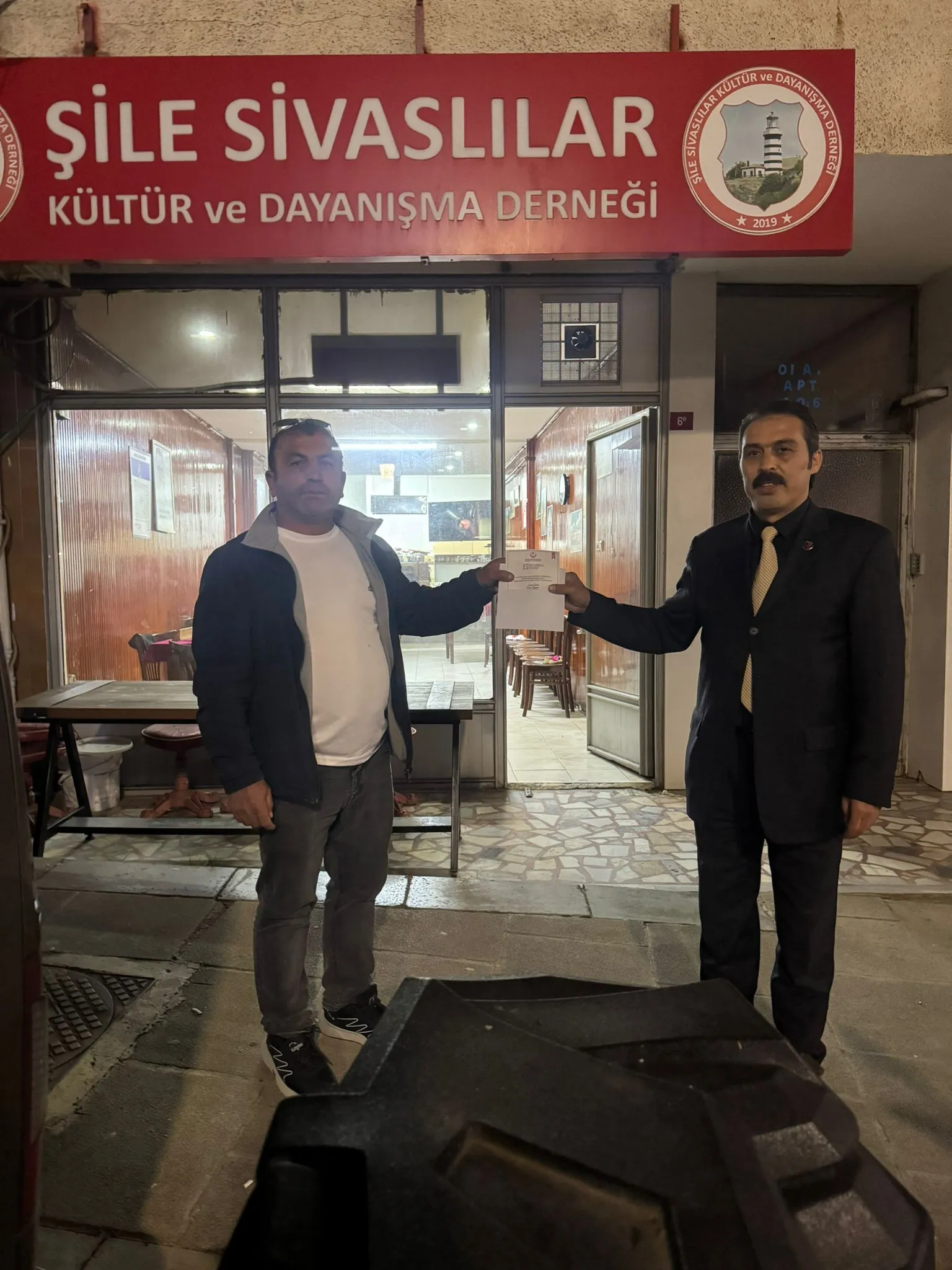 Şile Sivaslılar Dayanışma Derneği düzenlenecek kongreye davet iletildi