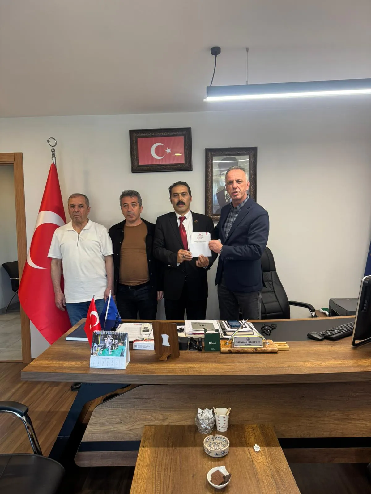 Büyük Birlik Partisi Şile İlçe Teşkilatı’ndan Şile Dernekler Federasyonu’na Davet