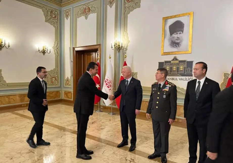Büyük Birlik Partisi İstanbul İl Başkanlığı, İstanbul Valiliği Bayramlaşma Programına Katıldı