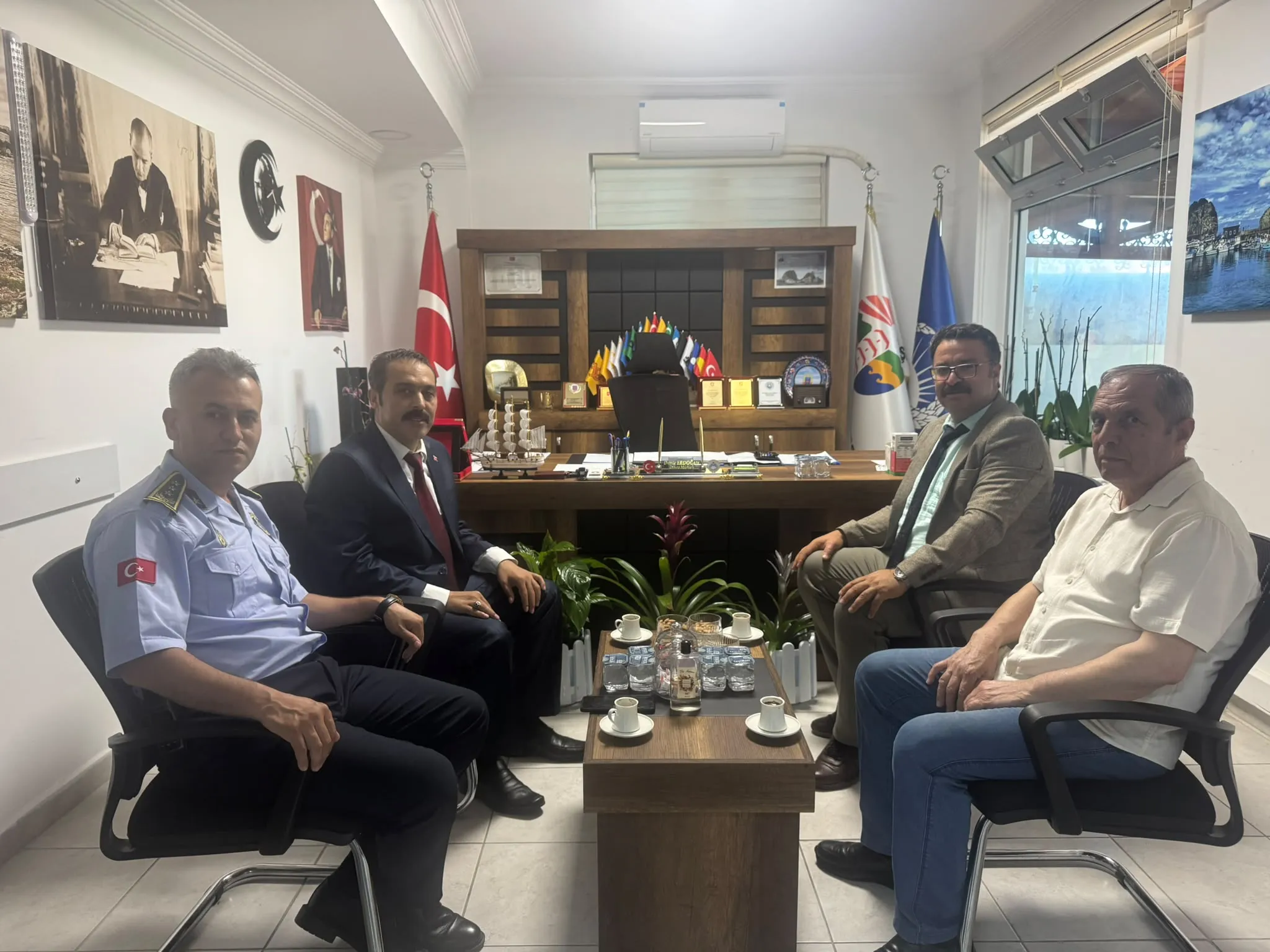 Büyük Birlik Partisi Şile İlçe Teşkilatı’ndan Zabıta Müdürlüğü’ne Nezaket Ziyareti