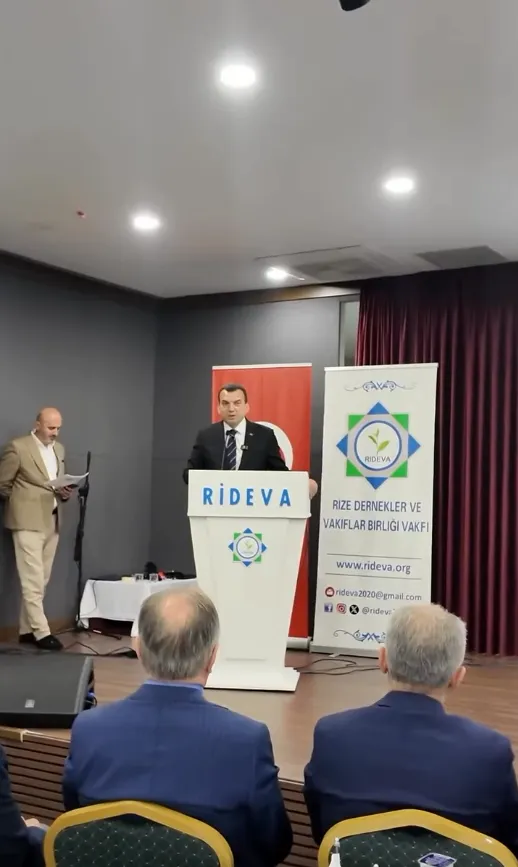 İstanbul İl Başkanımız S. Selim Şimşek, RIDEVA Mütevelli Heyeti Toplantısına Katıldı