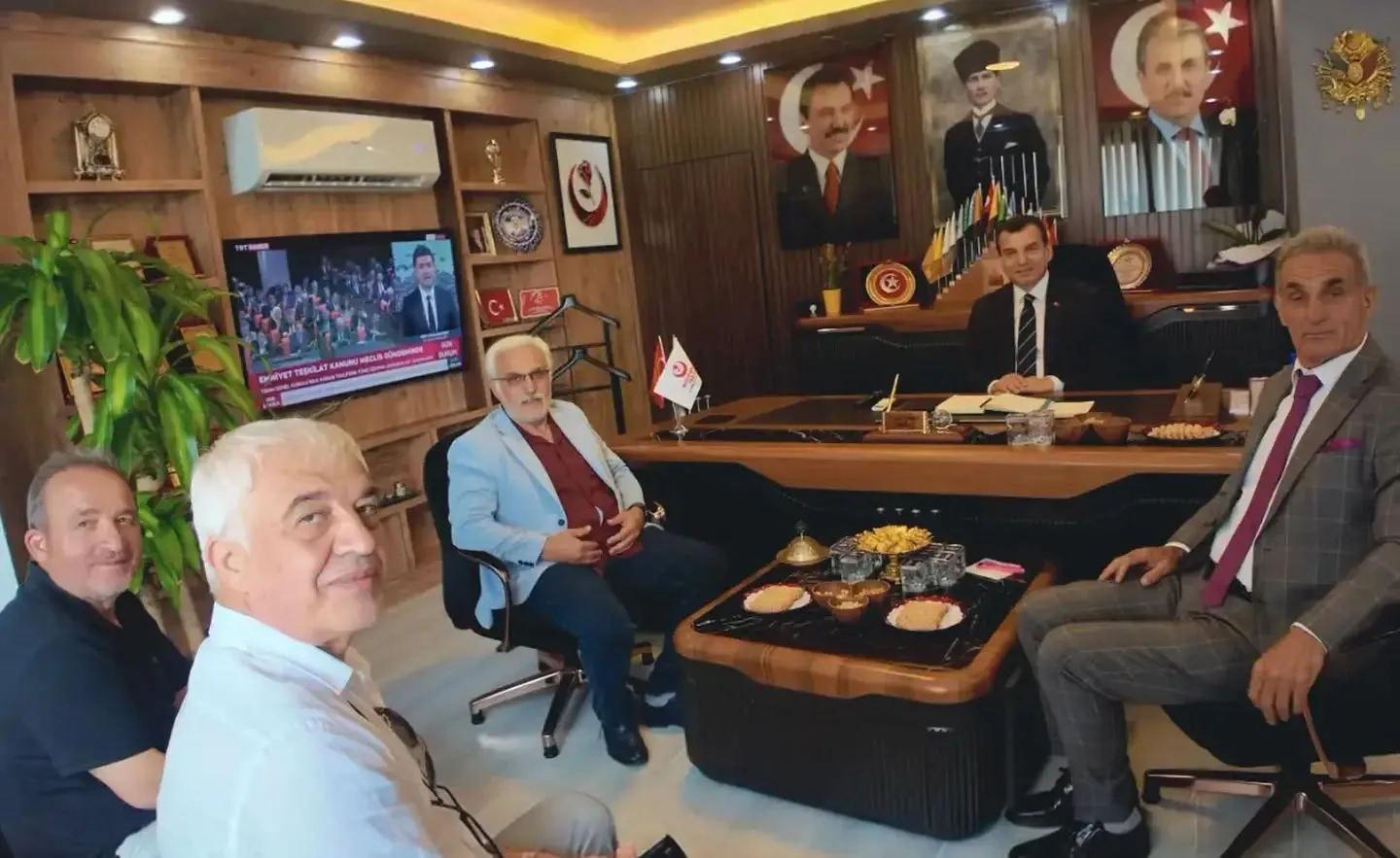 Sürmene Kültür ve Yardımlaşma Derneği’nden Hayırlı Olsun Ziyareti