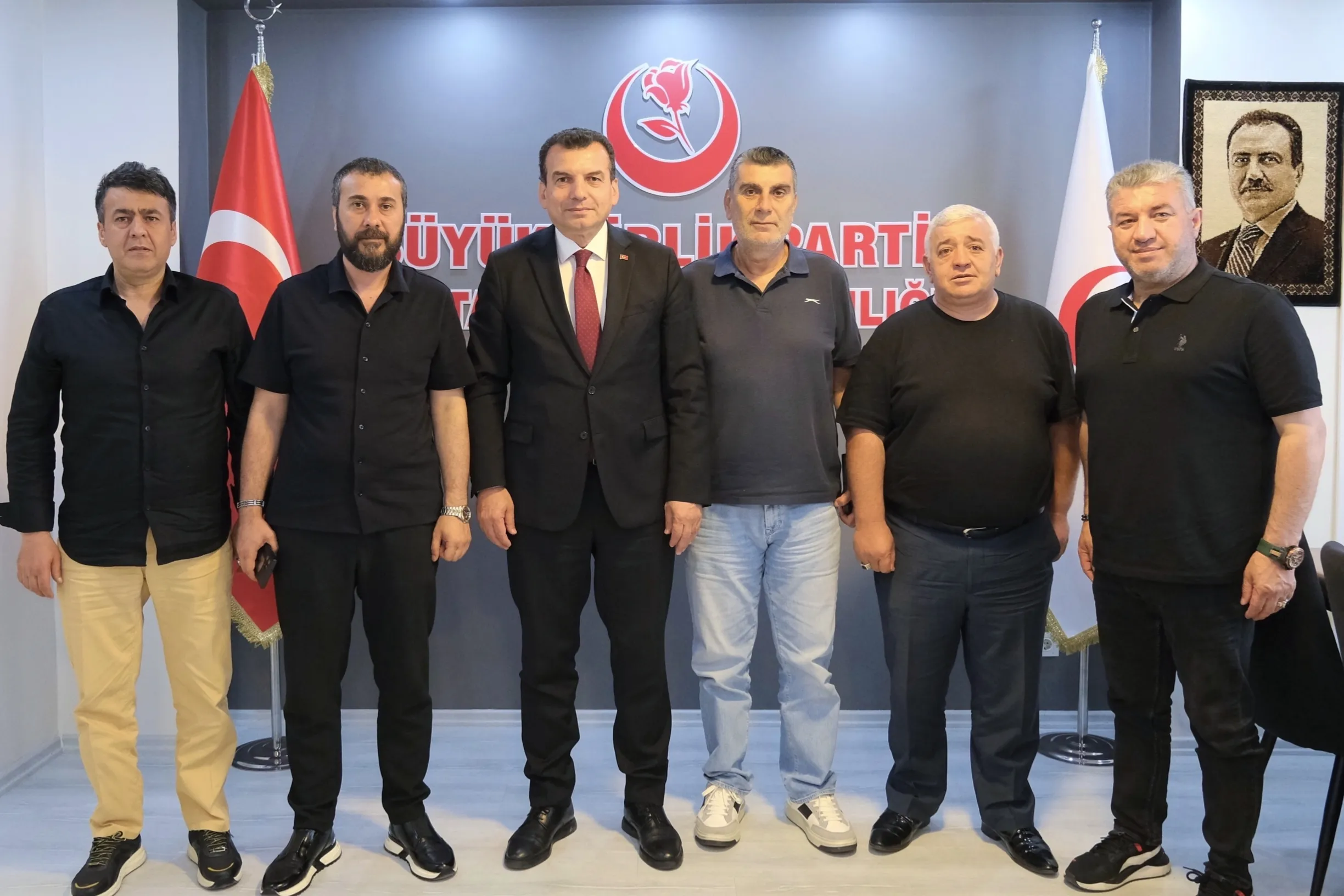Ekmek İşverenleri Sendikası Beykoz Şube Başkanı Recep Çelik ve Yönetiminden İl Başkanlığımıza Ziyaret