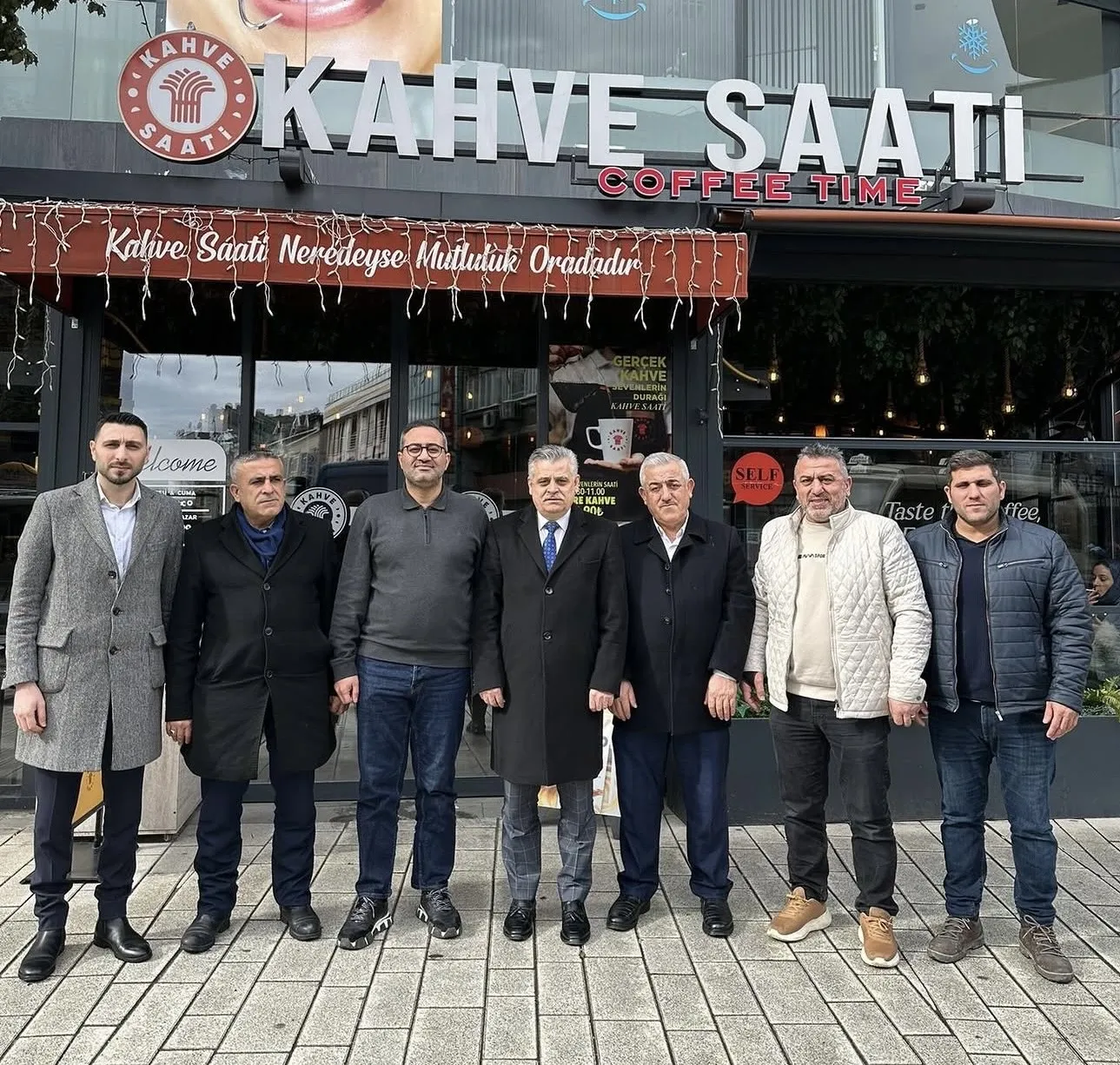 Büyük Birlik Partisi Gaziosmanpaşa İlçe Teşkilatı'ndan İş İnsanı Yunus Öz'e Ziyaret