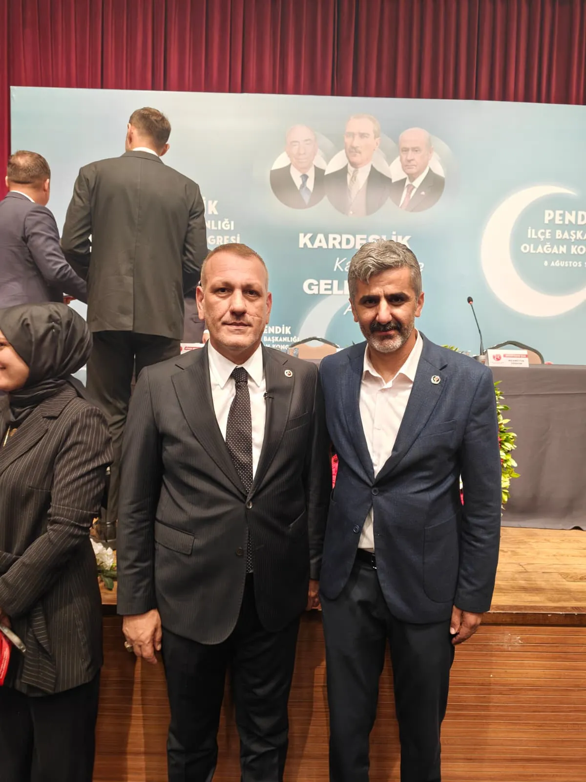Büyük Birlik Partisi Pendik İlçe Teşkilatı, MHP Pendik’in 12. Olağan Kongresi’ne Katıldı