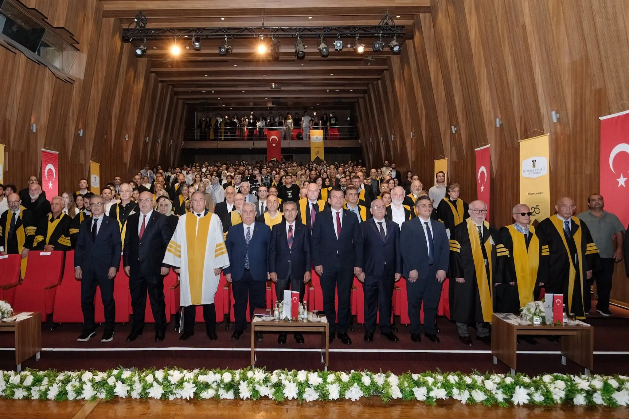 İstanbul Ticaret Üniversitesi’nde 2026-2027 Akademik Yılı Açılış Töreni Gerçekleştirildi