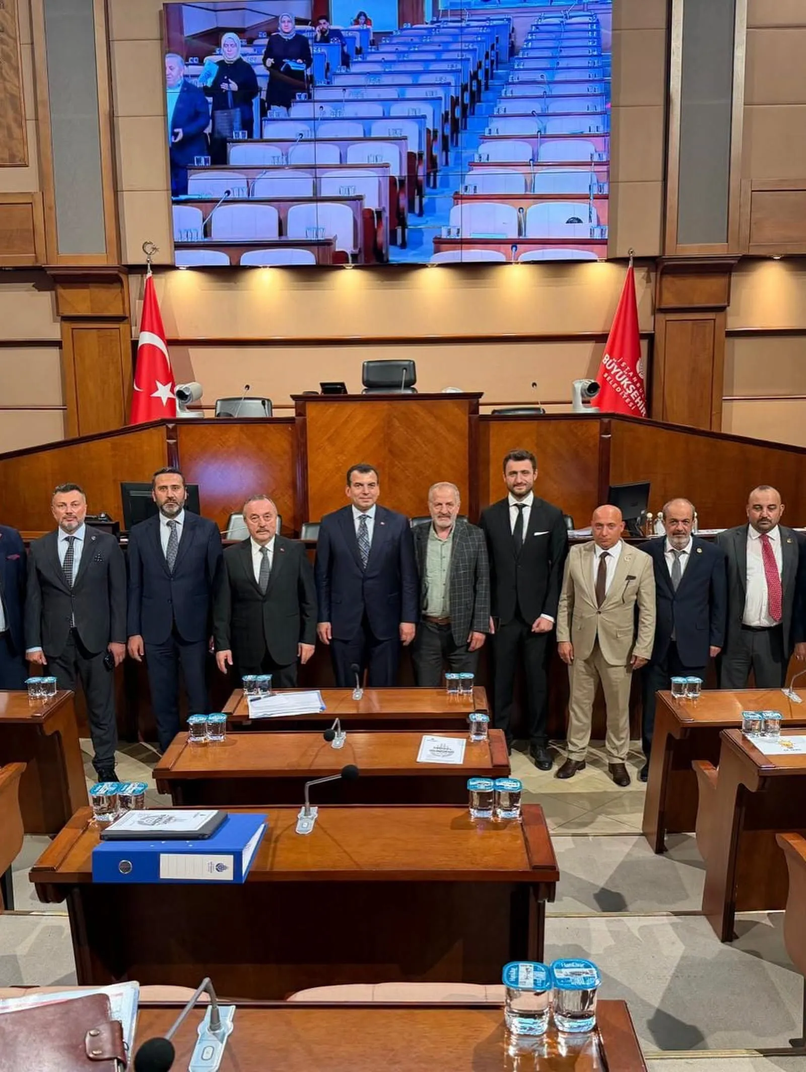 İBB Grup Başkanlığımıza Ziyaret