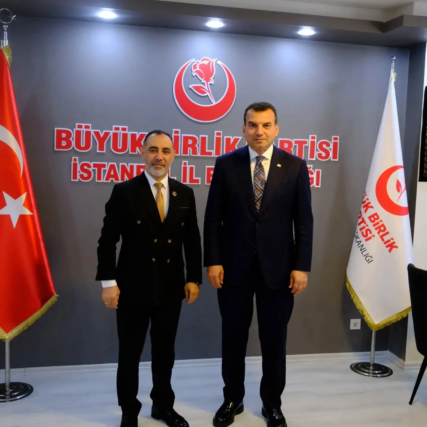 Büyük Birlik Partisi Erzincan İl Başkanı Recep Gündüz’den İstanbul İl Başkanlığımıza Ziyaret
