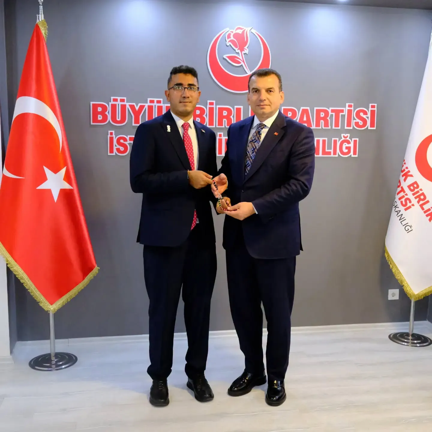 Filistinli Aktivist Yusuf Barakat’tan İstanbul İl Başkanlığımıza Ziyaret