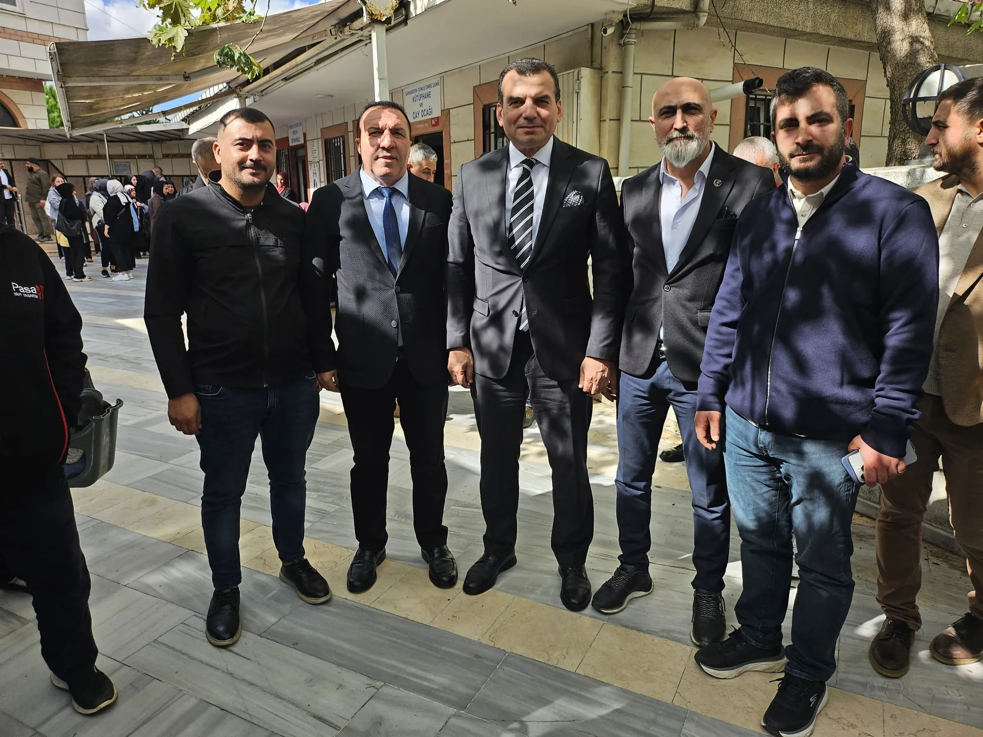 Merhum Naci Temel’in cenaze merasimine katılım sağlayarak ailesinin ve yakınlarının acısını paylaştık.